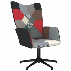 vidaXL Relaxačn&iacute; křeslo patchwork textil