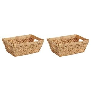 vidaXL &Uacute;ložn&eacute; ko&scaron;e 2 pcs Př&iacute;rodn&iacute; 38 x 28 x 15 cm Vodn&iacute; hyacint