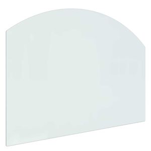 vidaXL Skleněn&aacute; deska k krbu Transparentn&iacute; 80 x 60 cm Sklo
