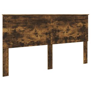 vidaXL Čelo postele Uzen&yacute; Dub 100 cm Dřevěn&yacute; materi&aacute;l