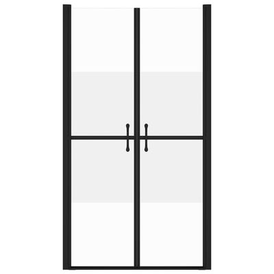 vidaXL Sprchové dveře polomatné ESG (98–101) x 190 cm