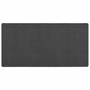 vidaXL Běhoun Tmavě &scaron;ed&aacute; 100 x 200 cm 100% polypropylen