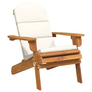 vidaXL Zahradn&iacute; křeslo Adirondack s podu&scaron;kami masivn&iacute; ak&aacute;ciov&eacute; dřevo
