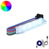 vidaXL LED p&aacute;s 12 ks Čern&aacute; a b&iacute;l&aacute; Měď a plast
