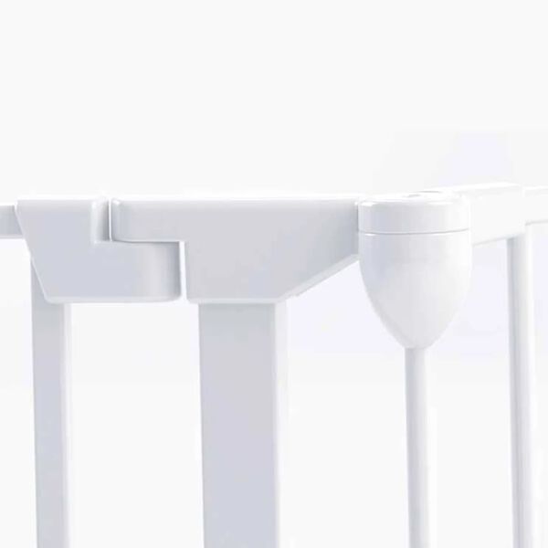 Noma 5dílná dětská zábrana Modular kovová bílá 94047