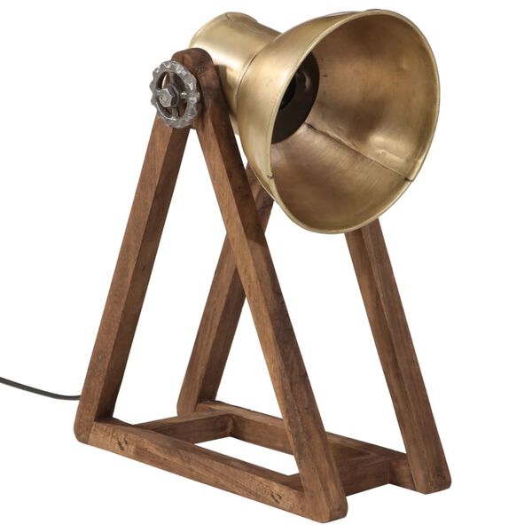 vidaXL Stoln&iacute; lampa 25 W staromosaz 30 x 17 x 40 cm E27