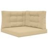 vidaXL Venkovn&iacute; pol&scaron;t&aacute;ř na pohovku Polyester B&eacute;žov&aacute; 80 x 80 x 8 cm