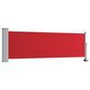 vidaXL Zatahovac&iacute; bočn&iacute; mark&yacute;za / z&aacute;stěna na terasu 80x300 cm červen&aacute;