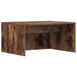 vidaXL N&aacute;stěnn&yacute; stolek Kouřov&yacute; dub Kompozitn&iacute; dřevo 60 x 45 x 30 cm