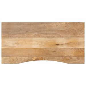 vidaXL Stoln&iacute; deska s v&yacute;řezem 120x60x2,5 cm masivn&iacute; hrub&yacute; mangovn&iacute;k