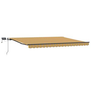 vidaXL Stahovac&iacute; mark&yacute;za V&iacute;cebarevn&yacute; 400 &times; 300 cm L&aacute;tka a hlin&iacute;k