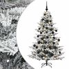 vidaXL Uměl&yacute; v&aacute;nočn&iacute; stromek s v&aacute;nočn&iacute;mi koulemi 150 cm 150 LED