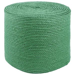 vidaXL 4 mm Zelen&aacute; 100% jute Tossa