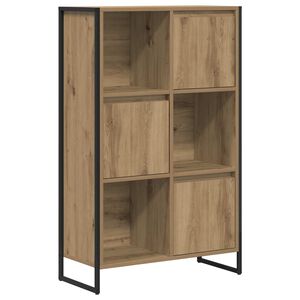 vidaXL Knihovna 68 x 30 x 108.5 cm Kompozitn&iacute; dřevo Uměleck&yacute; dub