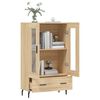 vidaXL Skř&iacute;ň highboard dub sonoma 69,5 x 31 x 115 cm kompozitn&iacute; dřevo