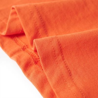 Dětské tričko jasně oranžové 92