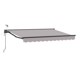 vidaXL Elektrick&aacute; Retrakčn&iacute; mark&yacute;za 3 x 2,5 m Polyester s PU povlakem