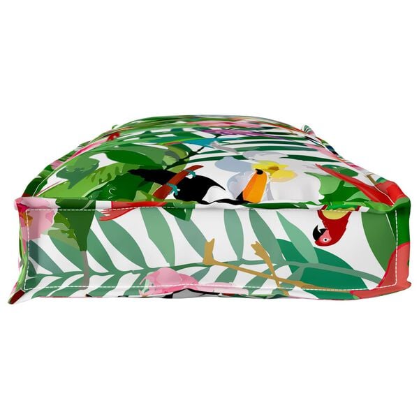 vidaXL Pol&scaron;t&aacute;ř Květinov&yacute; V&iacute;cebarevn&yacute; 110 x 40 x 8 cm Oxford l&aacute;tka