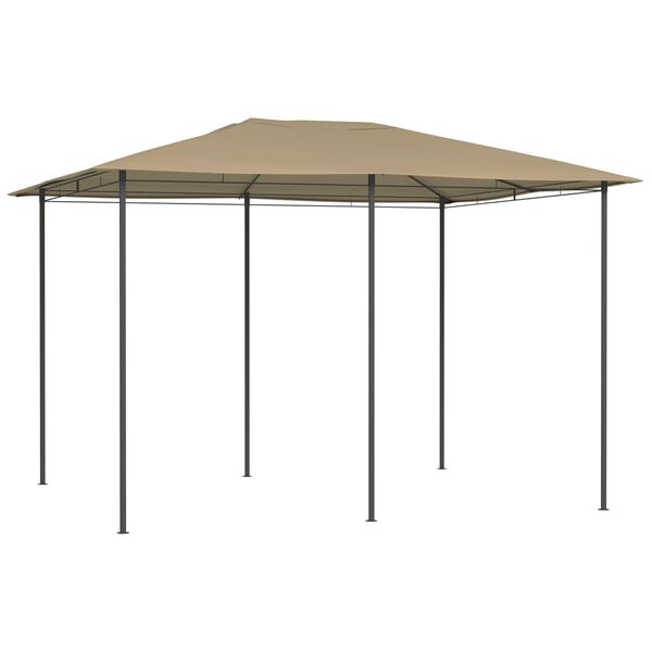 vidaXL Altán 3 x 4 x 2,6 m taupe 160 g/m²