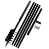 vidaXL Zemn&iacute; vrt&aacute;k s rukojet&iacute; 120 mm, s n&aacute;stavci 5 m, ocel