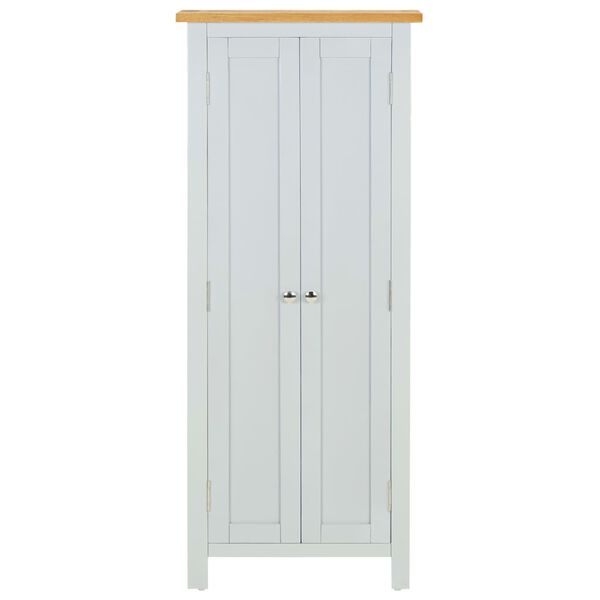 vidaXL Skř&iacute;ňka na elektroniku 50 x 22 x 122 cm masivn&iacute; dubov&eacute; dřevo