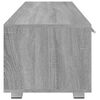 vidaXL TV skř&iacute;ňka &scaron;ed&aacute; sonoma 110 x 40 x 35 cm kompozitn&iacute; dřevo