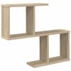 vidaXL N&aacute;stěnn&aacute; polička Dub sonoma 60 x 12 x 50,5 cm Kompozitn&iacute; dřevo