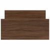 vidaXL R&aacute;m postele bez matrace hněd&yacute; dub 90 x 190 cm kompozitn&iacute; dřevo