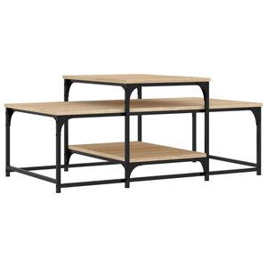 vidaXL Konferenčn&iacute; stolek dub sonoma 102 x 60 x 45 cm kompozitn&iacute; dřevo