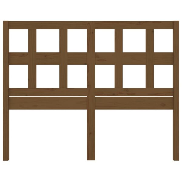 vidaXL Čelo postele medově hnědé 145,5 x 4 x 100 cm masivní borovice