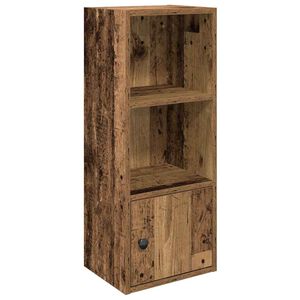 vidaXL Knihovna old wood 31x24x77 cm kompozitn&iacute; dřevo