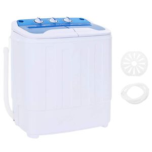 vidaXL Mini pračka, dva bubny, 5,6 kg