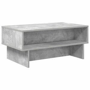 vidaXL Konferenčn&iacute; stolek Betonově &scaron;ed&aacute; 80 x 46 x 35 cm