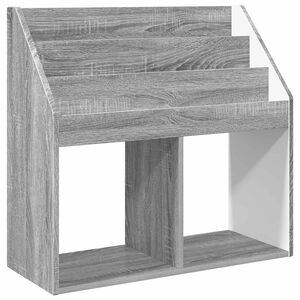 vidaXL Dětsk&yacute; reg&aacute;l &Scaron;ed&aacute; Sonoma 72,5 x 29,5 x 69 cm Kompozitn&iacute; dřevo