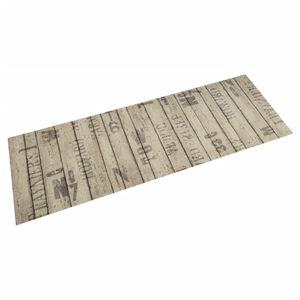 vidaXL Kuchyňsk&yacute; koberec omyvateln&yacute; Plot 45 x 150 cm samet