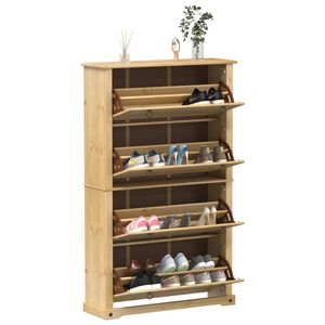 vidaXL Botn&iacute;k Corona 99 x 32 x 163,5 cm masivn&iacute; borov&eacute; dřevo