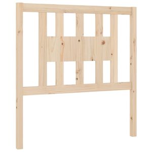 vidaXL Čelo postele 96 x 4 x 100 cm masivn&iacute; borovice