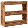 vidaXL Knihovna / dělic&iacute; stěna star&eacute;ho dřeva 80x30x72 cm