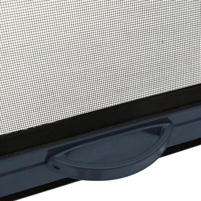 vidaXL Rolovací okenní síť proti hmyzu antracitová 160 x 170 cm