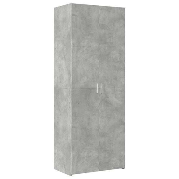 vidaXL Skříň highboard betonově šedá 70x42,5x185 cm kompozitní dřevo