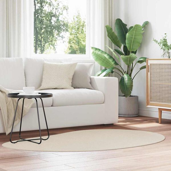 vidaXL Kusov&eacute; koberce HUARTE B&eacute;žov&aacute; 120 x 170 cm Polyester