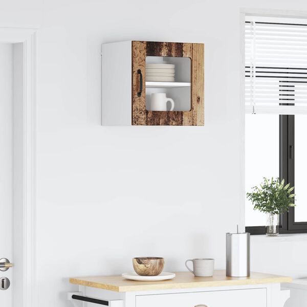 vidaXL Kuchyňsk&aacute; skř&iacute;ň Star&eacute; dřevo 40 x 31 x 40 cm kompozitn&iacute; dřevo