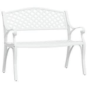 vidaXL Zahradn&iacute; lavice 102 cm lit&yacute; hlin&iacute;k b&iacute;l&aacute;