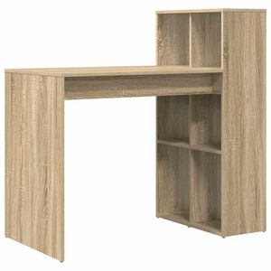 vidaXL Stůl Sonoma dub Kompozitn&iacute; dřevo 108 x 55 x 103.5 cm