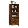 vidaXL Skříň highboard kouřový dub 40 x 36 x 110 cm kompozitní dřevo