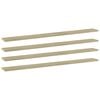 vidaXL Př&iacute;davn&eacute; police 4 ks dub sonoma 100 x 10 x 1,5 cm dřevotř&iacute;ska