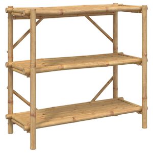vidaXL Reg&aacute;l se 3 policemi 100 x 40 x 90 cm bambus