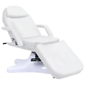 vidaXL Mas&aacute;žn&iacute; stůl b&iacute;l&yacute; 180 x 62 x (86,5&ndash;118) cm