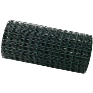 vidaXL Euro plot 0,6 x 10 m Železo potažen&eacute; PVC Zelen&aacute;