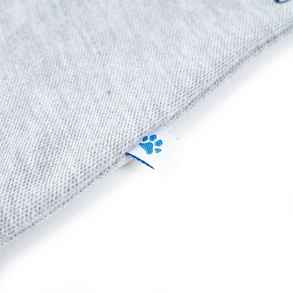 Dětská polokošile šedá melanž 104